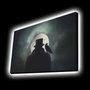 Wallity Lienzo Decorativo Iluminado con LED 45 x 70 cm Multicolor